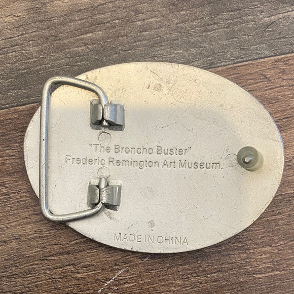 Silver Belt Buckle - Picture 2 of 2